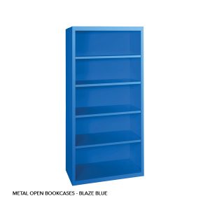 METAL OPEN BOOKACSES - BLAZE BLUE