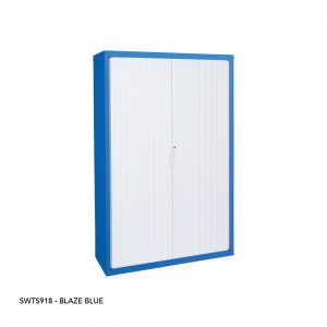 Tambour Cupboards - SWTS918 - Blaze Blue