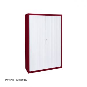 Tambour Cupboards - SWTS918 - Burgundy