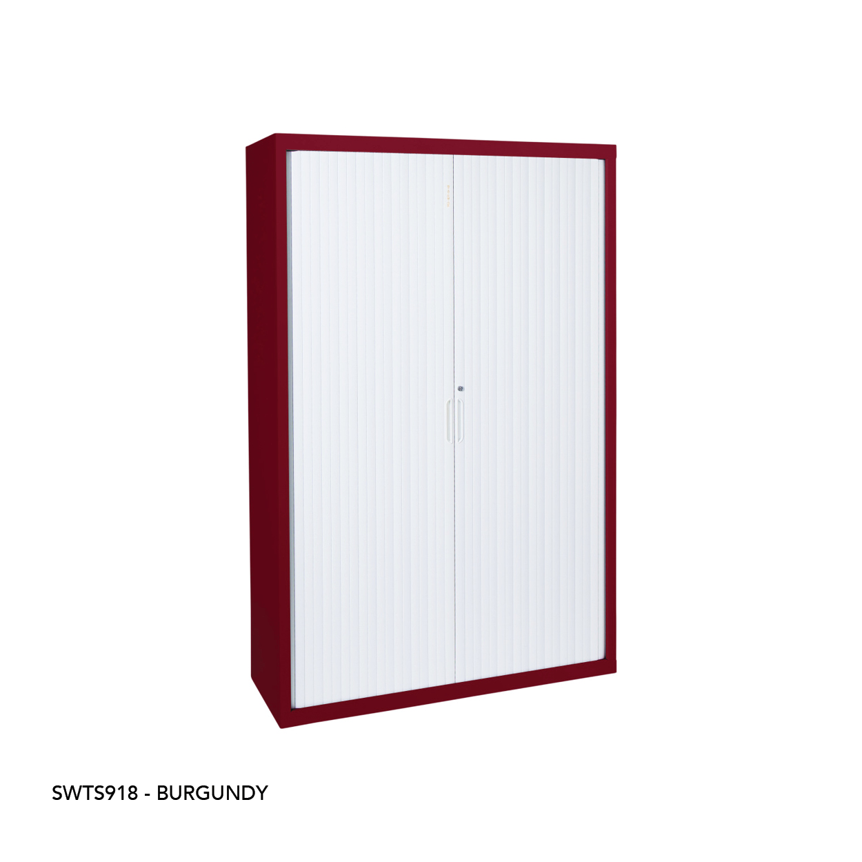 Tambour Cupboards - SWTS918 - Burgundy