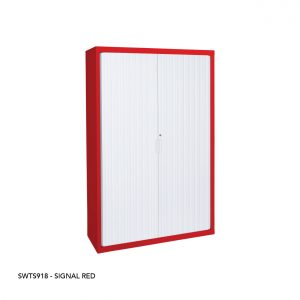 Tambour Cupboards - SWTS918 - Signal Red