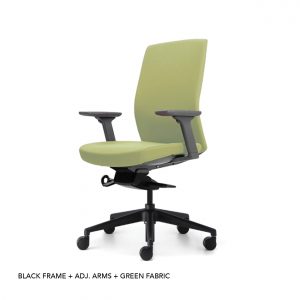 AVEYA UPHOLSTERED - BLACK - GREEN