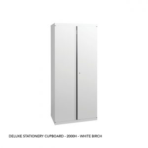 Deluxe Stationery Cupboard - 2000H - White Birch