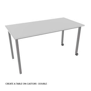 CREATE A TABLE ON CASTORS - DOUBLE