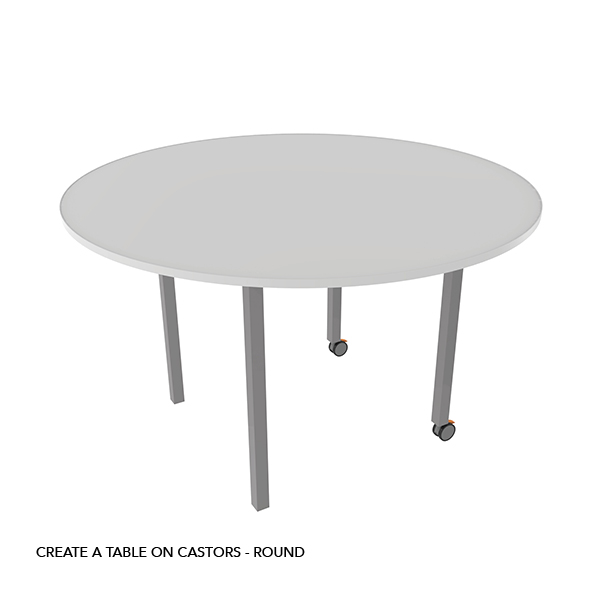 CREATE A TABLE ON CASTORS - ROUND